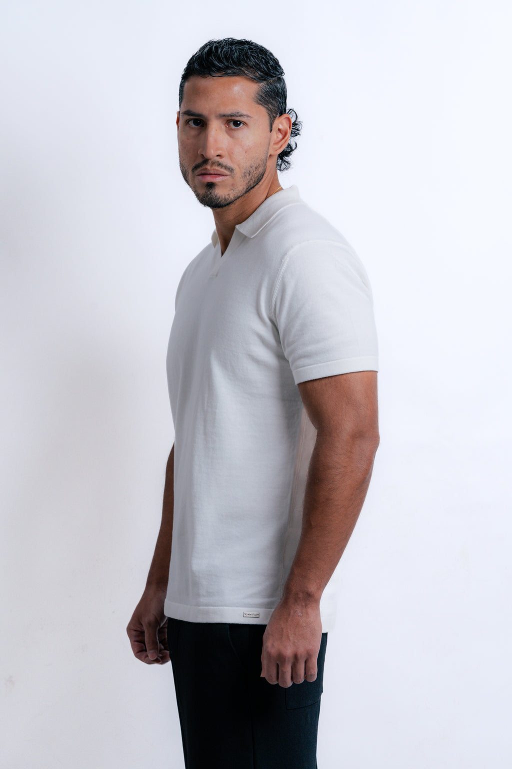 Polo Shirt — Bone