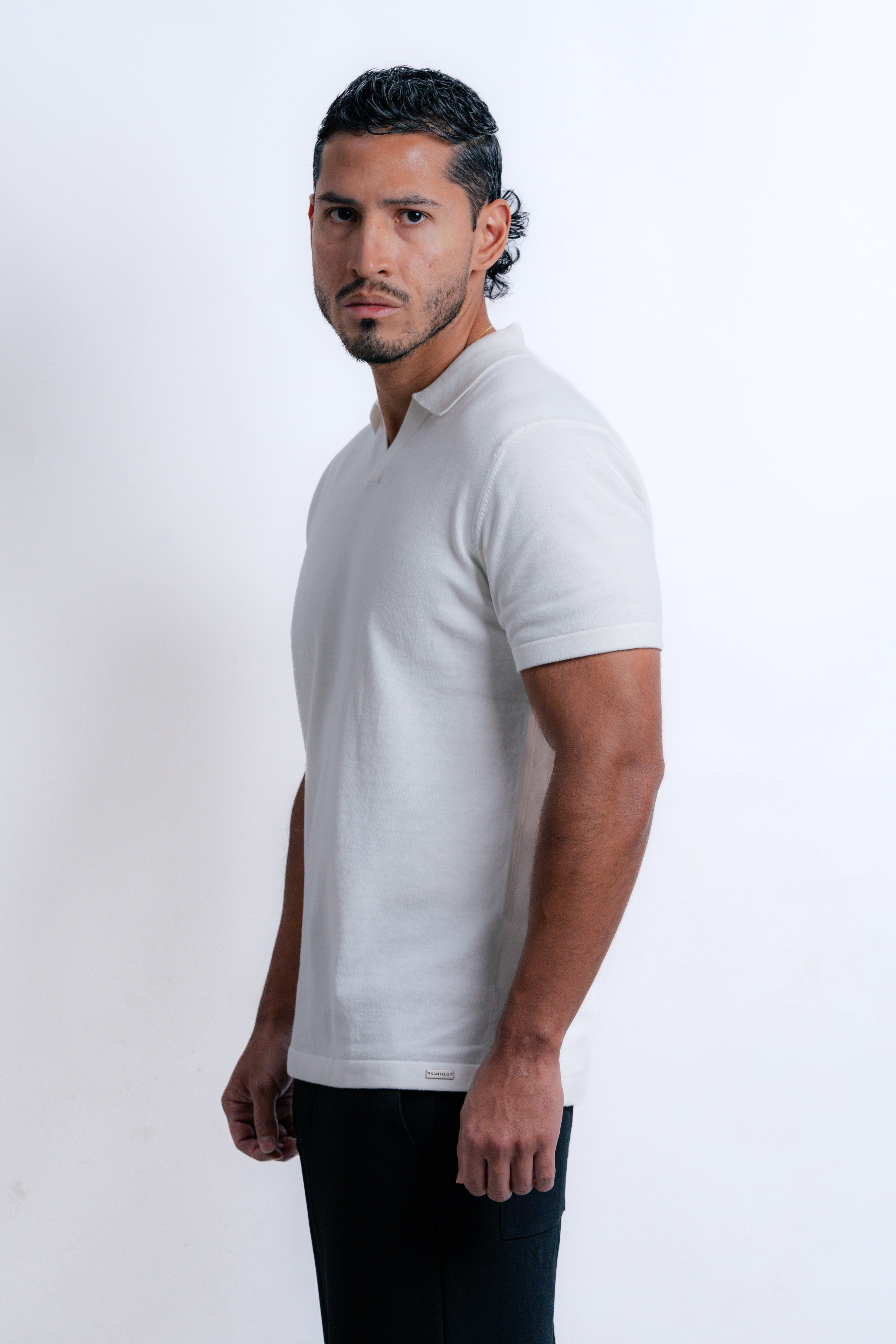 Polo Shirt — Bone