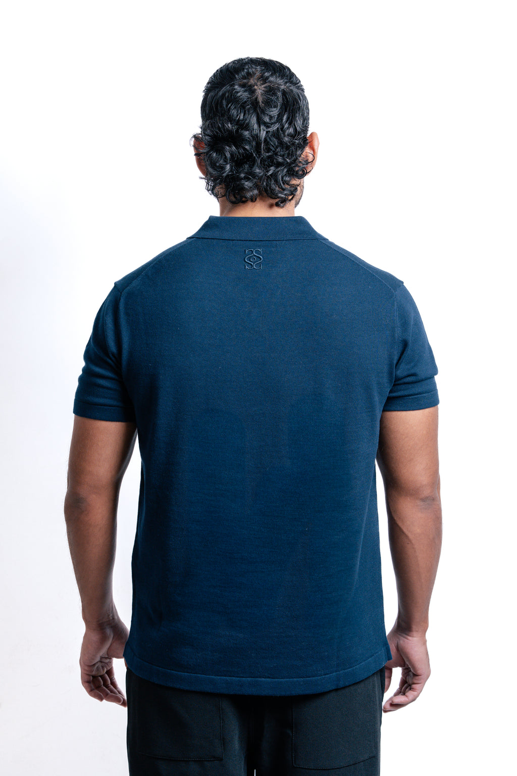 Polo Shirt — Navy Blue