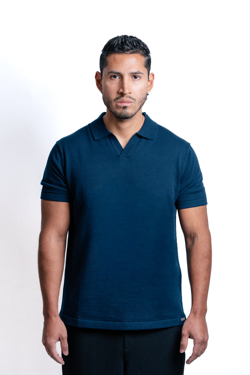 Polo Shirt — Navy Blue