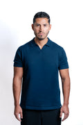 Polo Shirt — Navy Blue