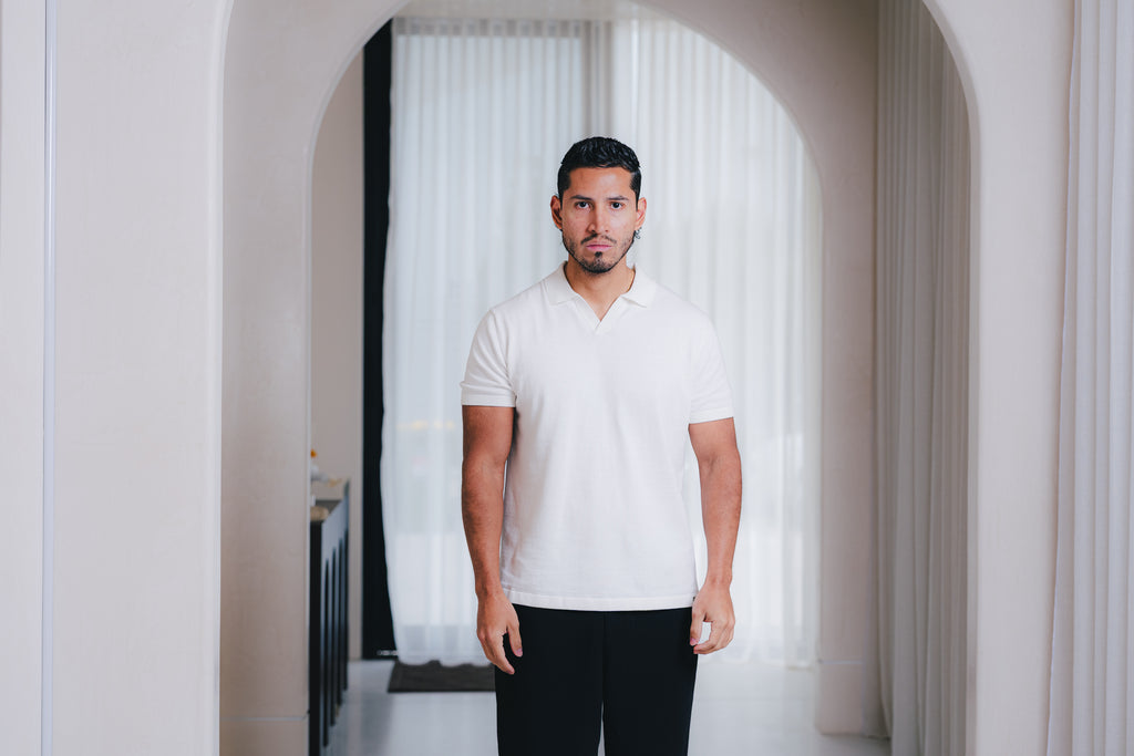 Polo Shirt — Bone