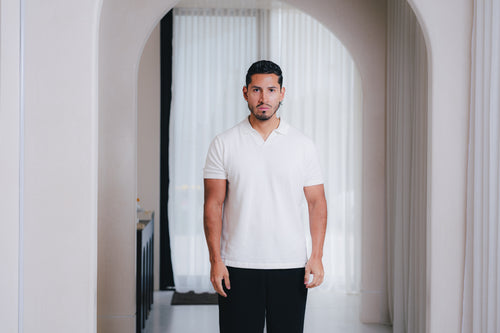 Polo Shirt — Bone