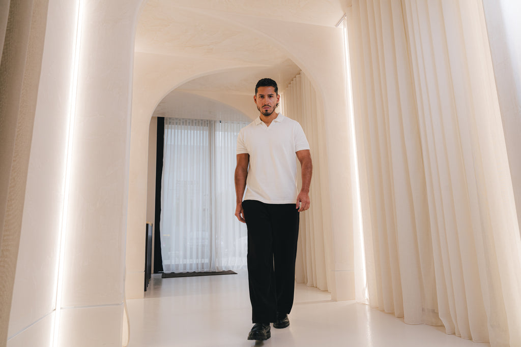 Polo Shirt — Bone