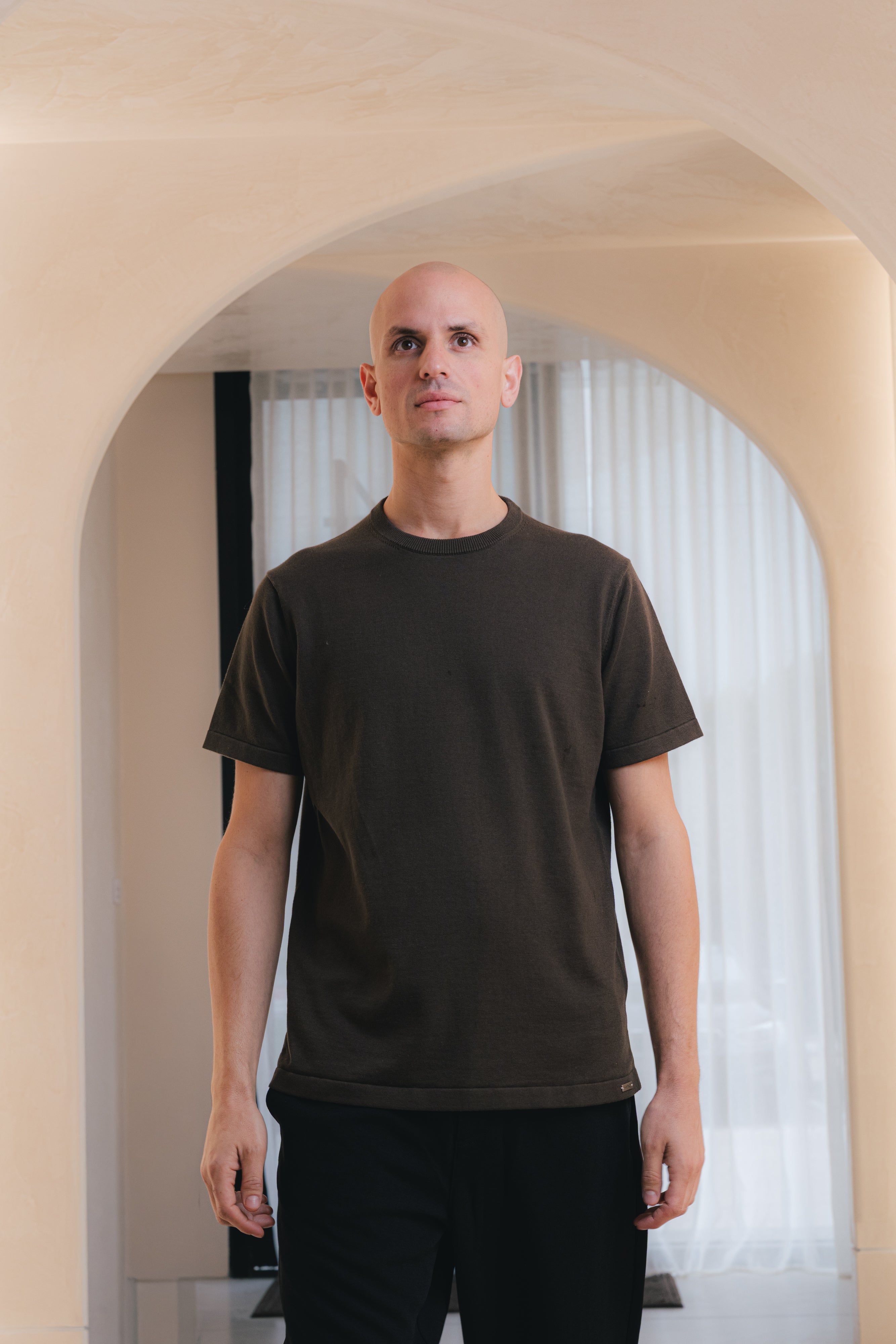 T-Shirt — Stone Warm Grey