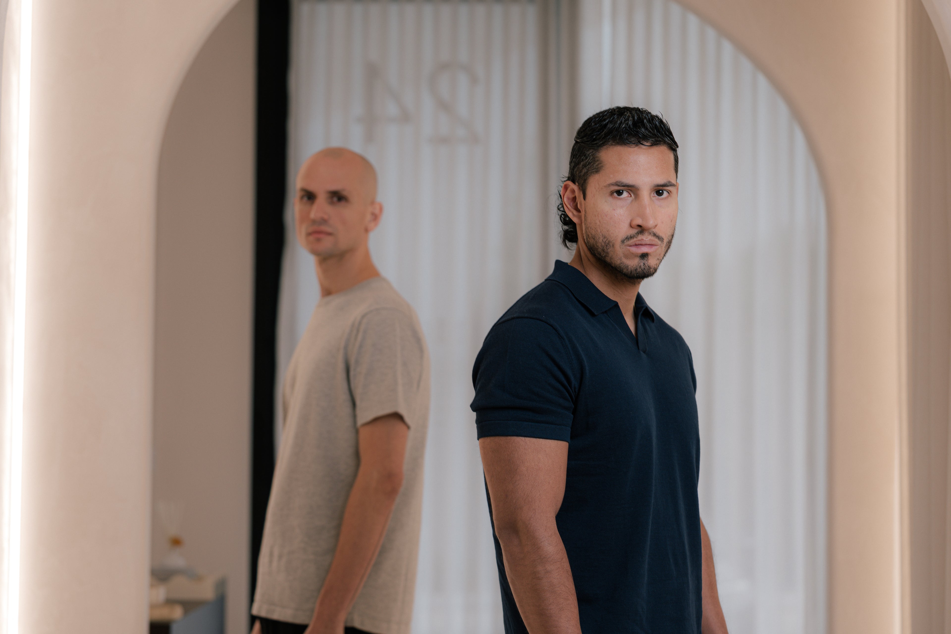 Polo Shirt — Navy Blue
